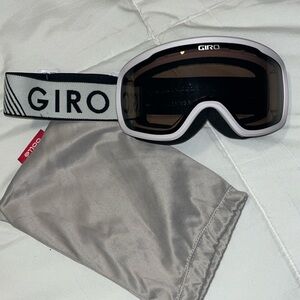 Giro Black and White Ski Goggles